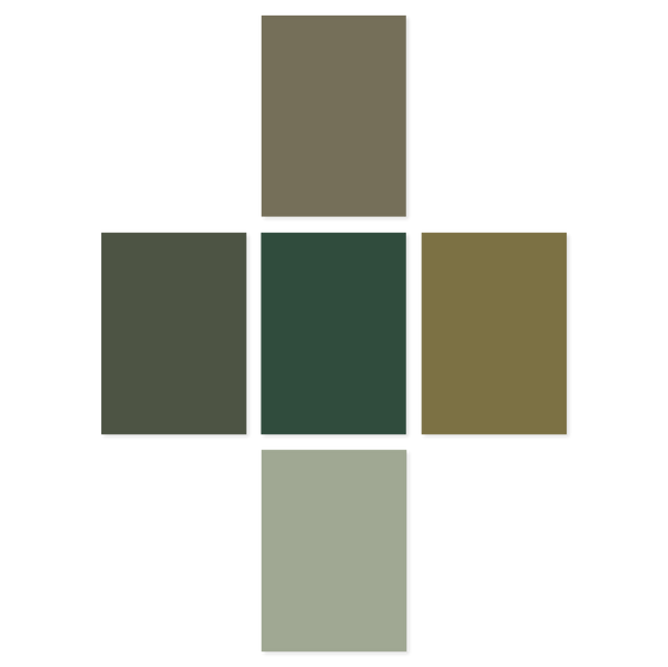 Dark Green Sample Pack