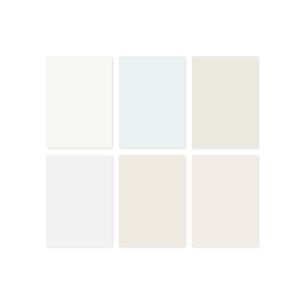 White Sample Pack