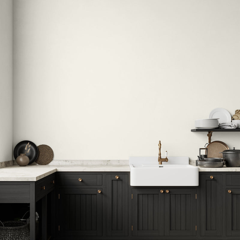 Modern Australian kitchen with walls painted in a warm neutral