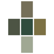 Dark green paint sample pack peel and stick swatches