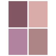 Purple paint sample pack peel and stick swatches