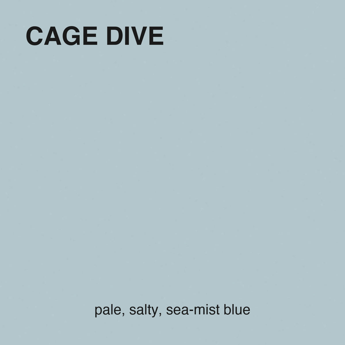 Cage Dive colour tile