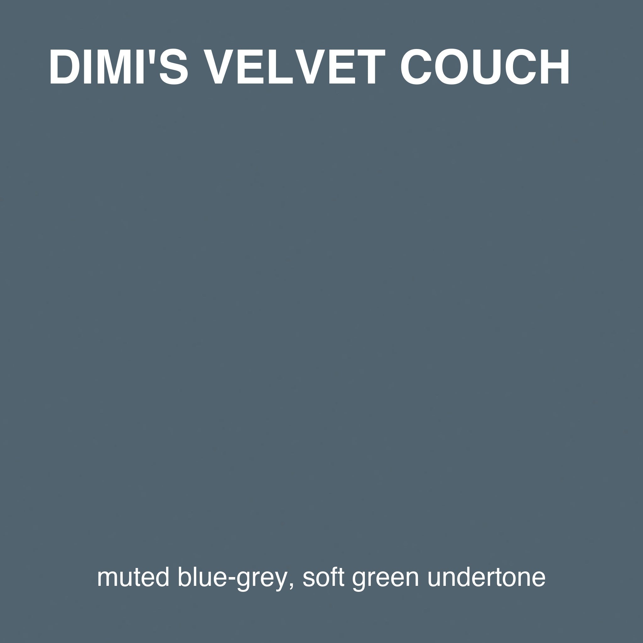 Dimi's Velvet Couch colour tile