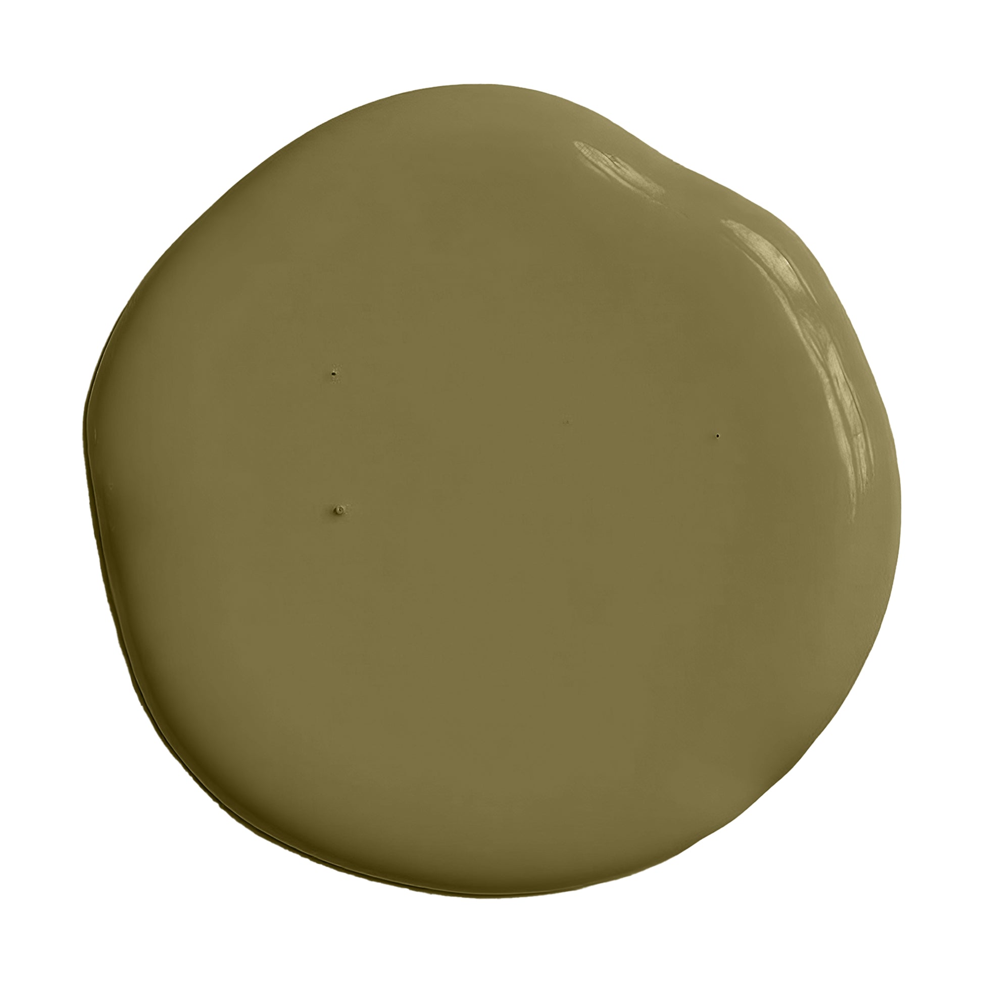 Olive green paint swatch
