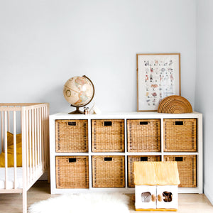 Warm off-white nursery wall