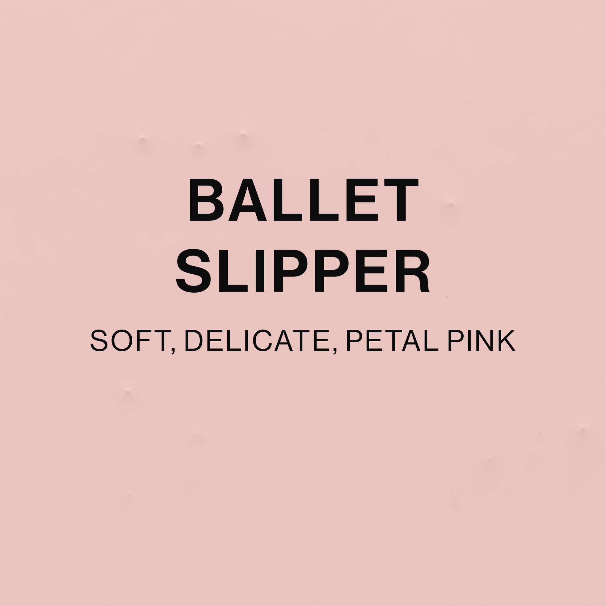BALLET SLIPPER