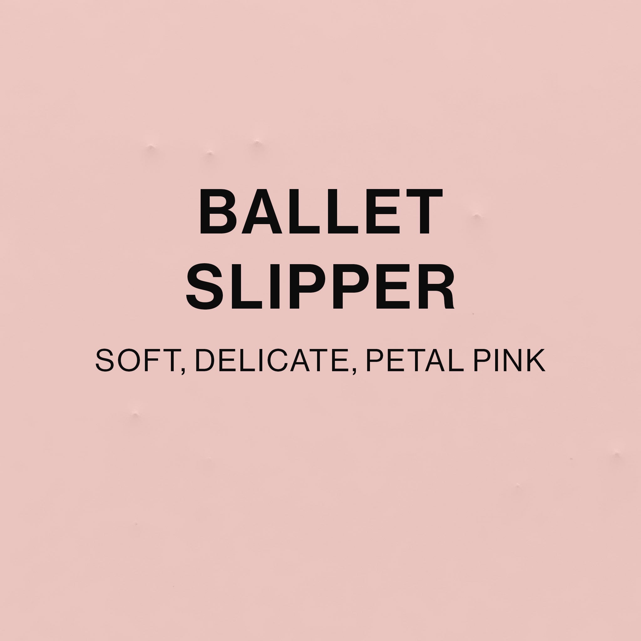 BALLET SLIPPER