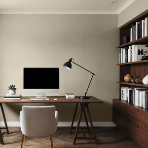 Warm beige office wall
