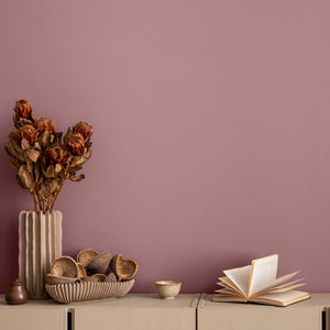 Minimalist purple wall decor