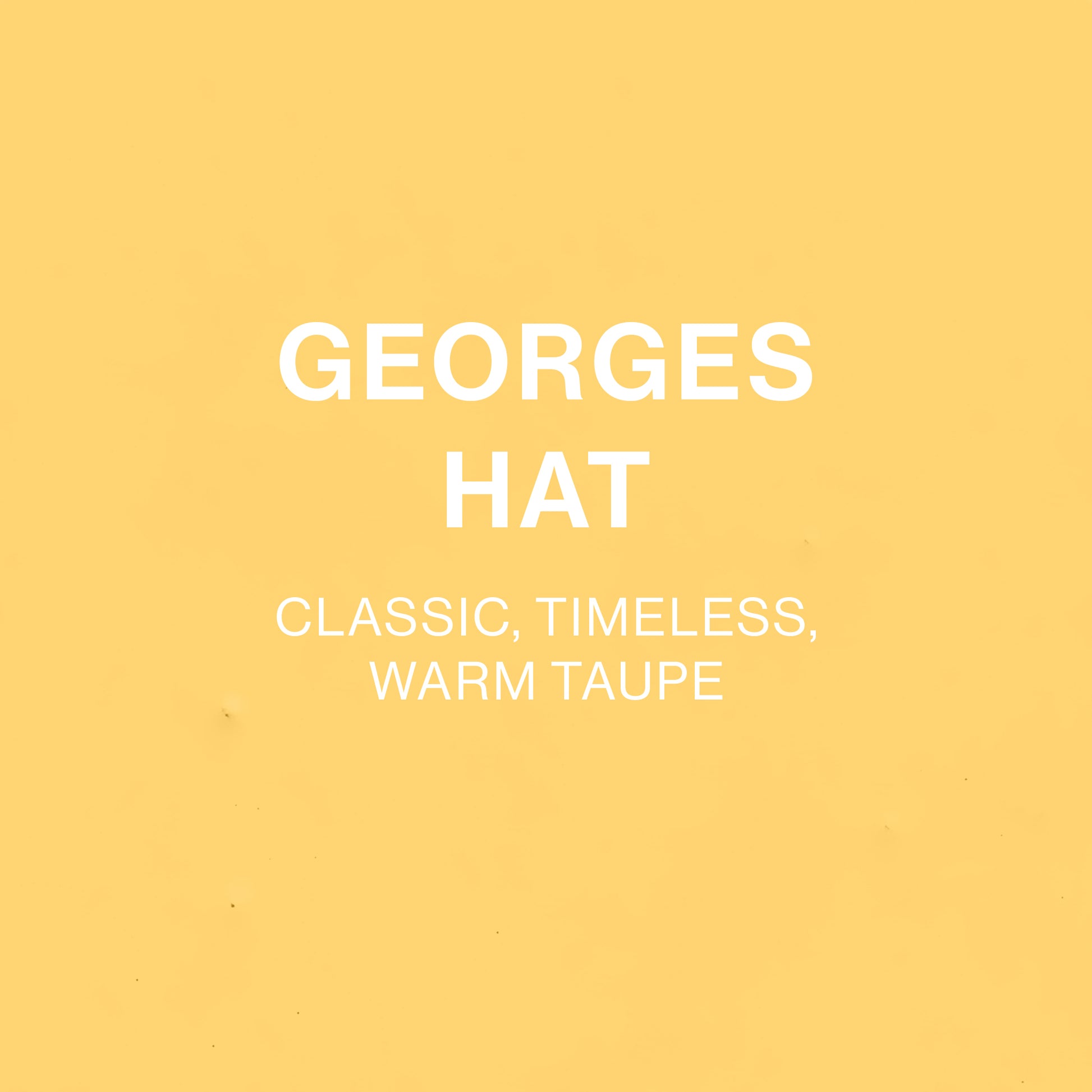 GEORGES HAT