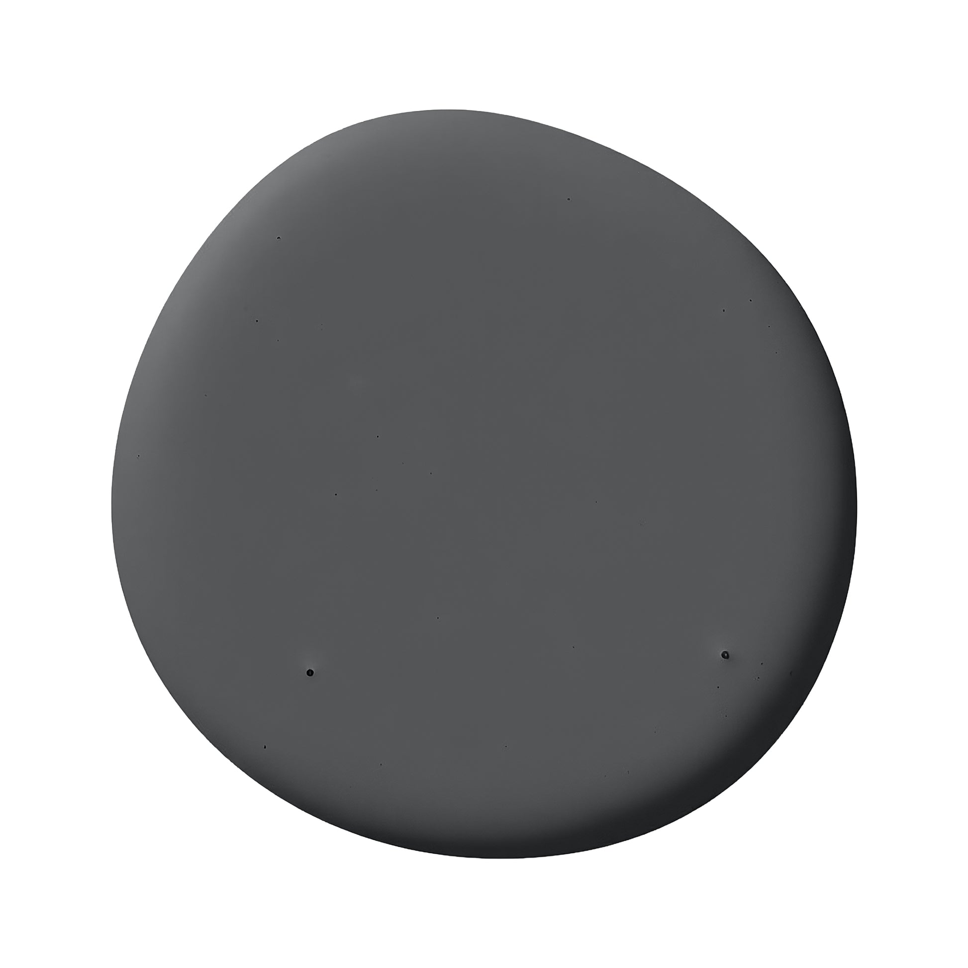 Circular slate gray swatch