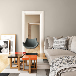 Modern gray living room
