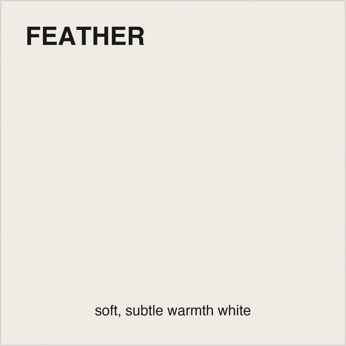 Feather colour tile