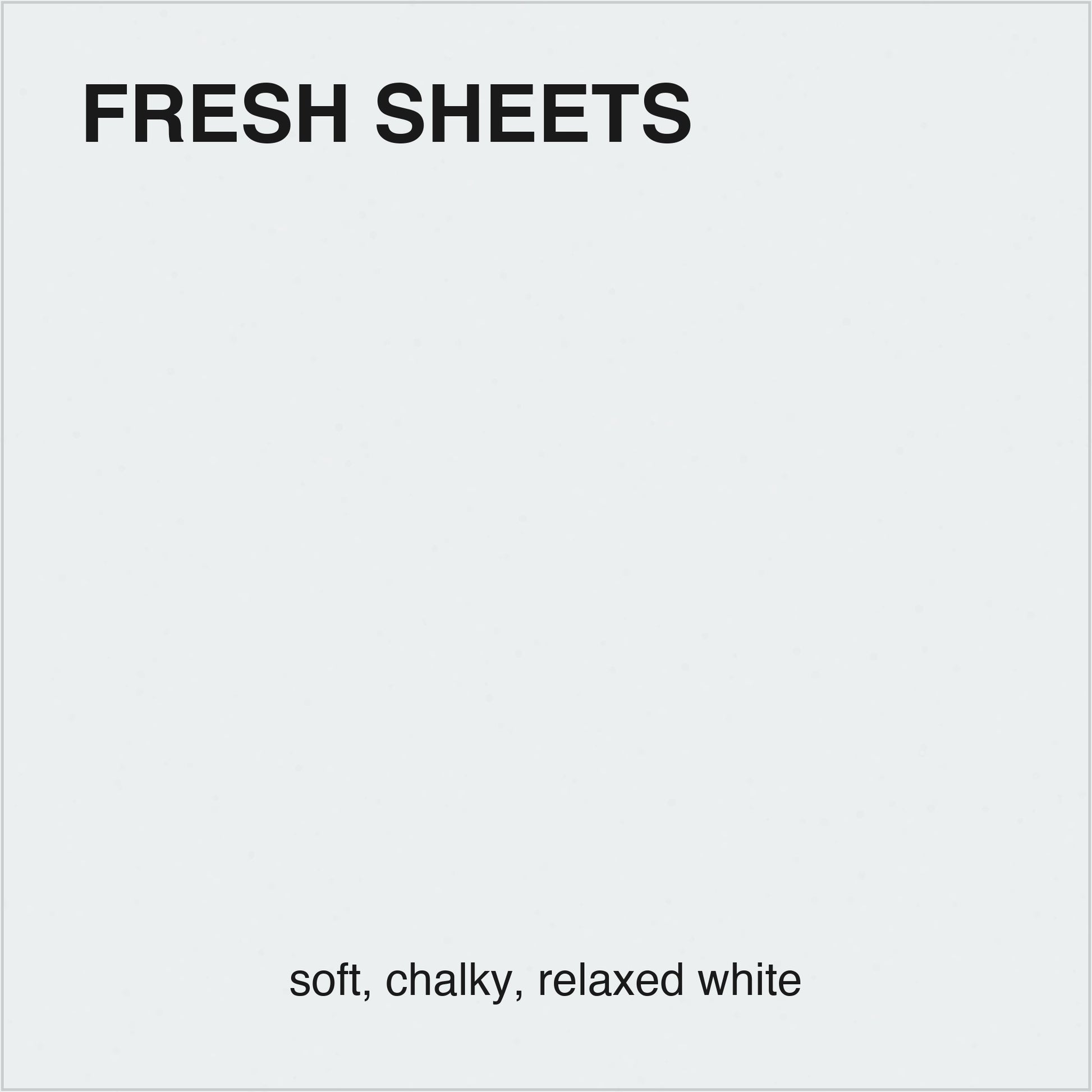 Fresh Sheets colour tile