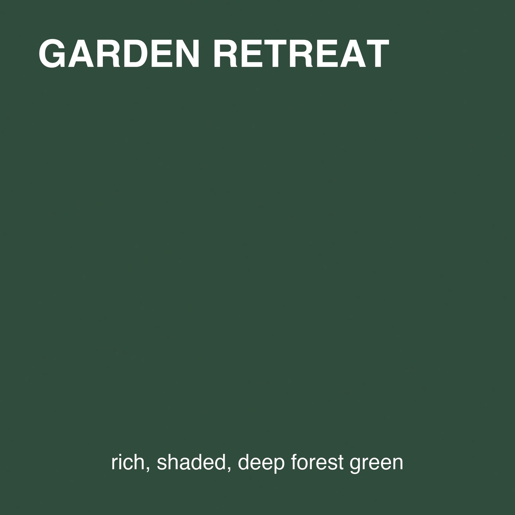 Garden Retreat colour tile