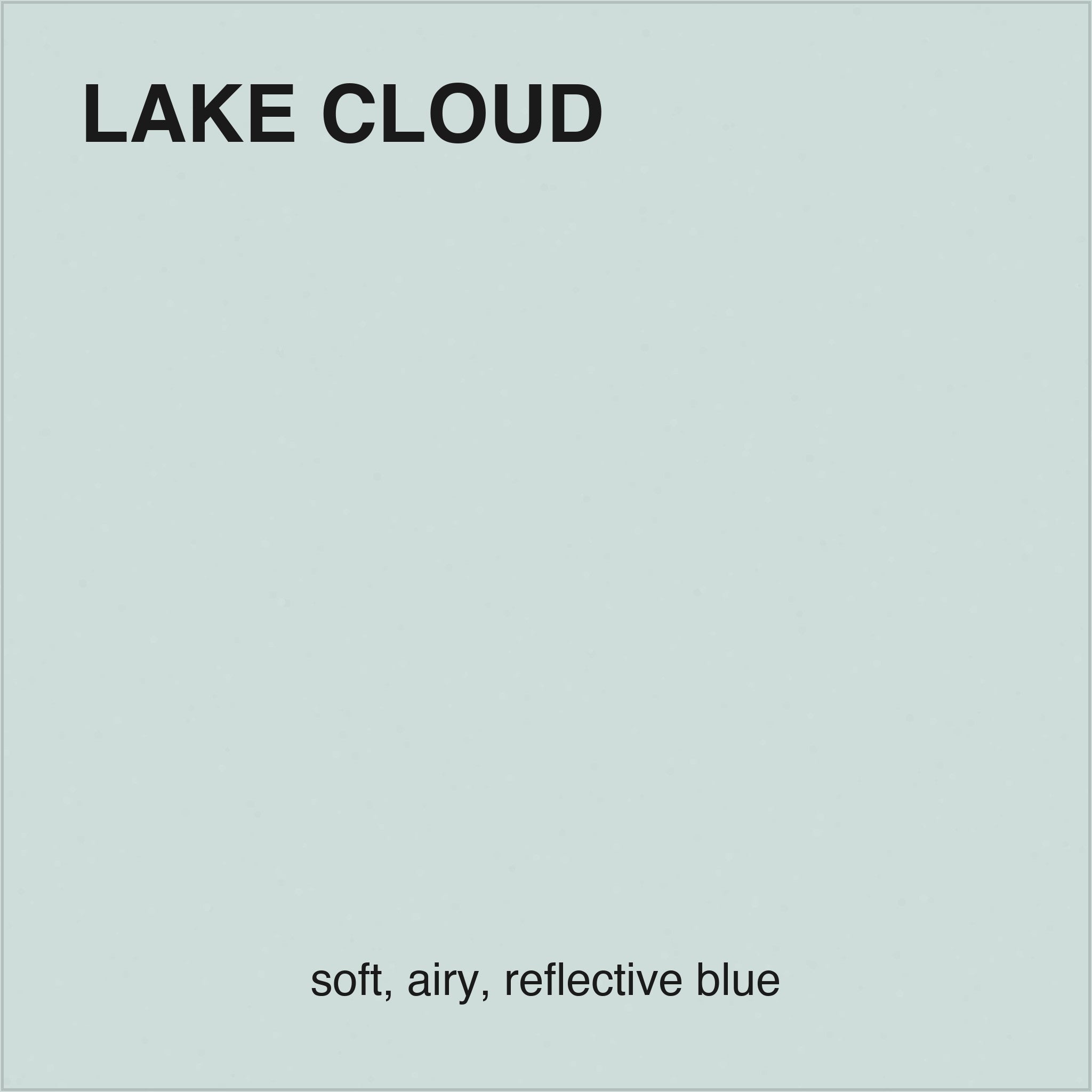 Lake Cloud colour tile