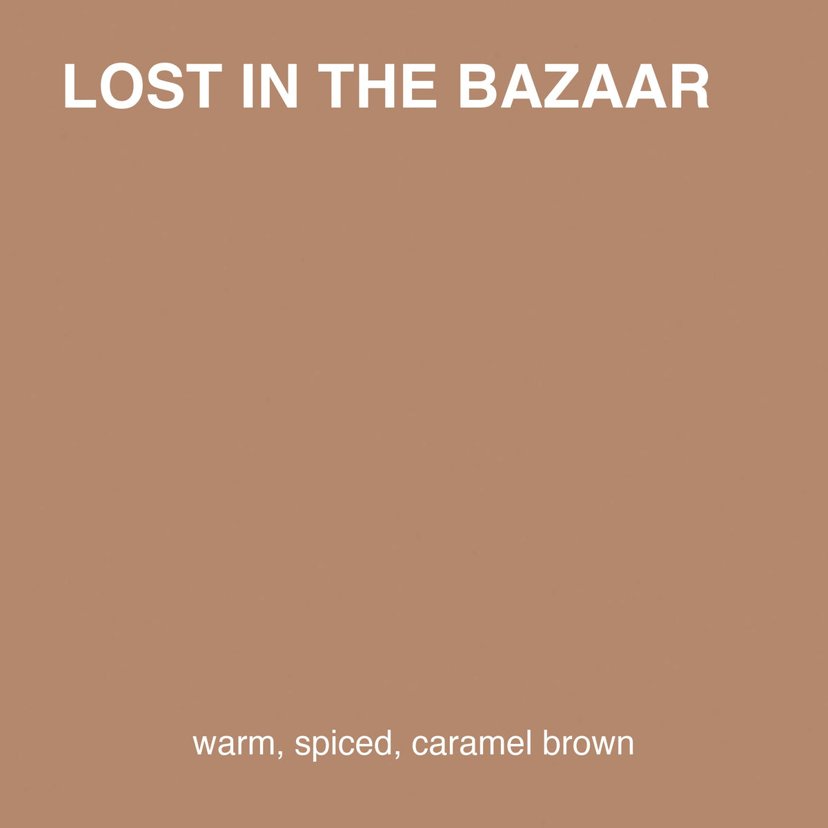 Lost in the Bazaar colour tile