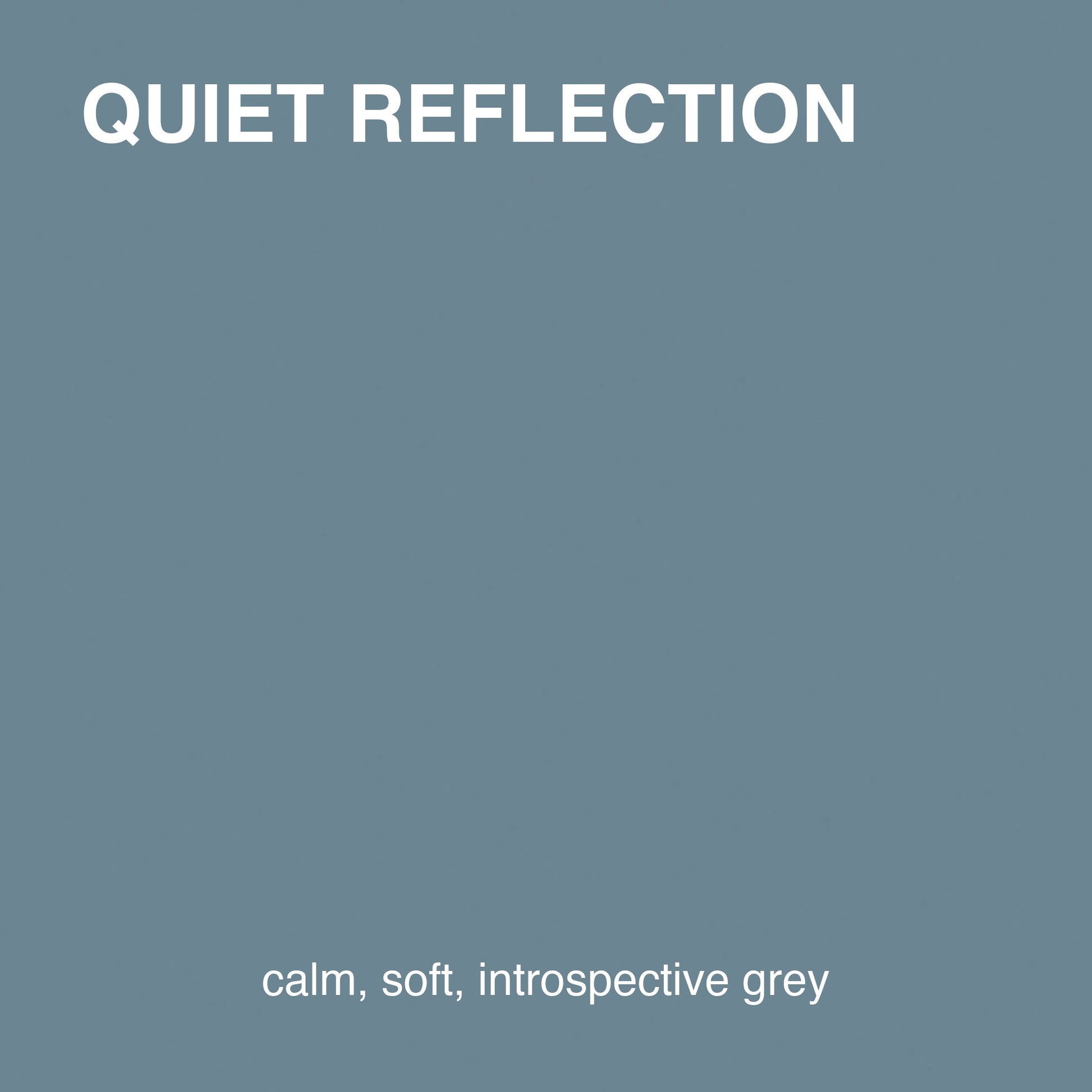 Quiet Reflection colour tile