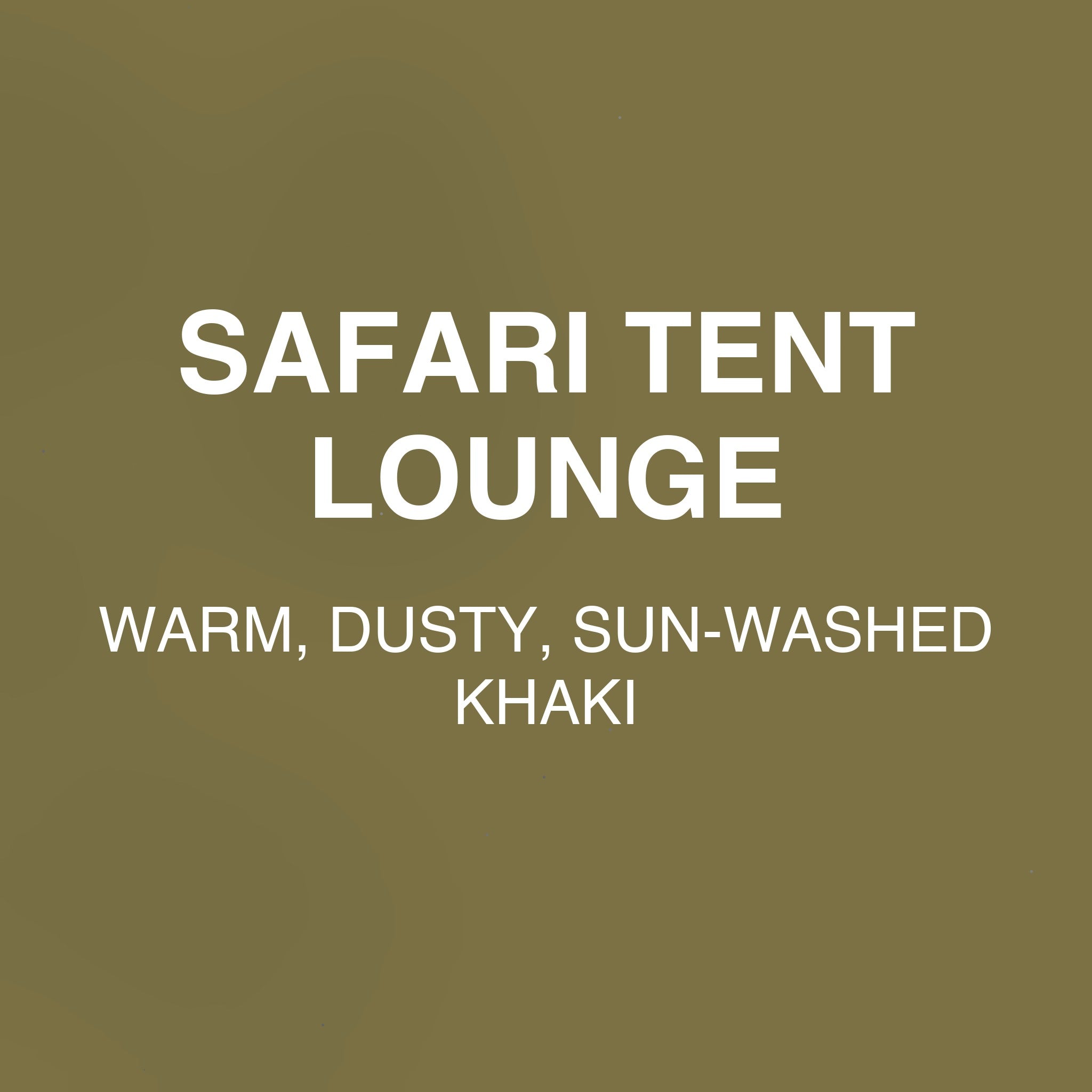 Safari Tent Lounge colour tile