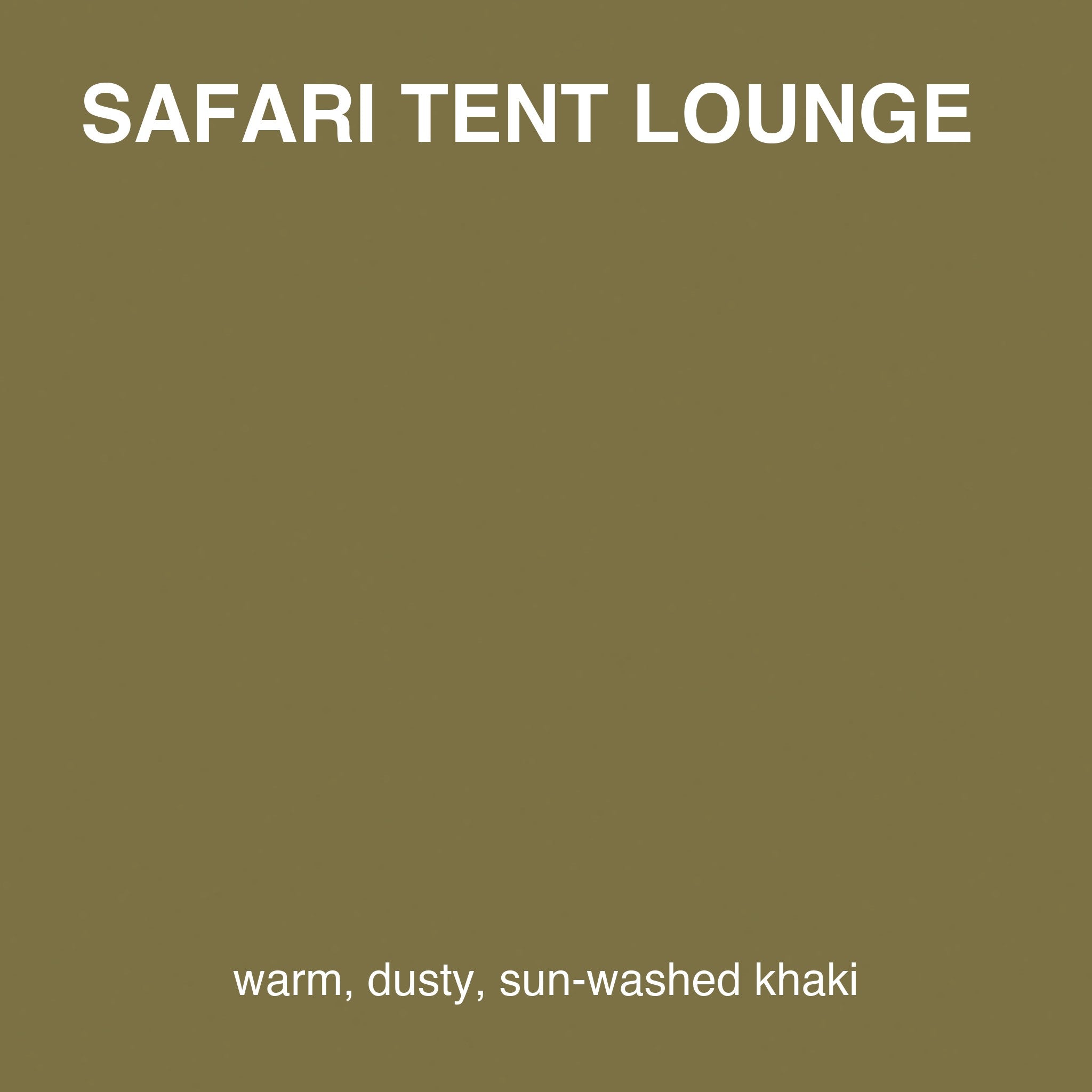 Safari Tent Lounge colour tile