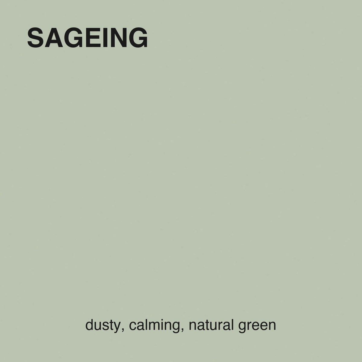 Sageing colour tile