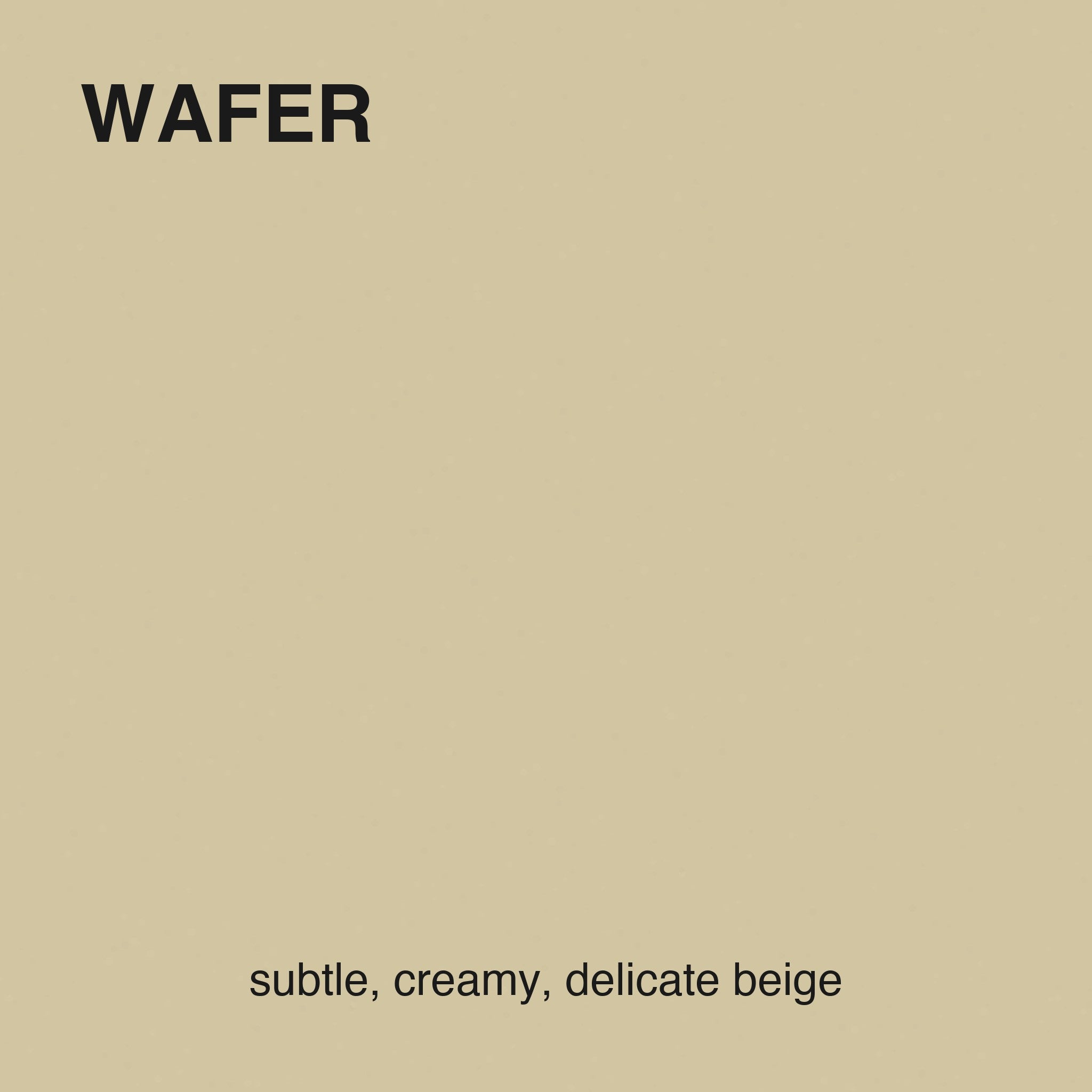 Wafer colour tile