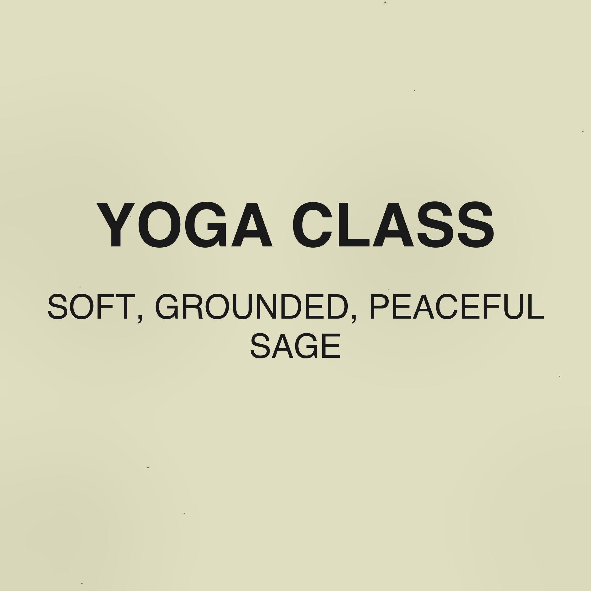 Yoga Class colour tile